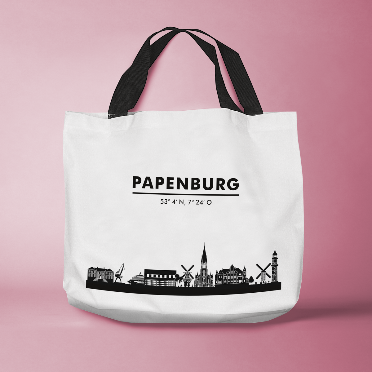 Skyline Papenburg Tasche - Silhouette  