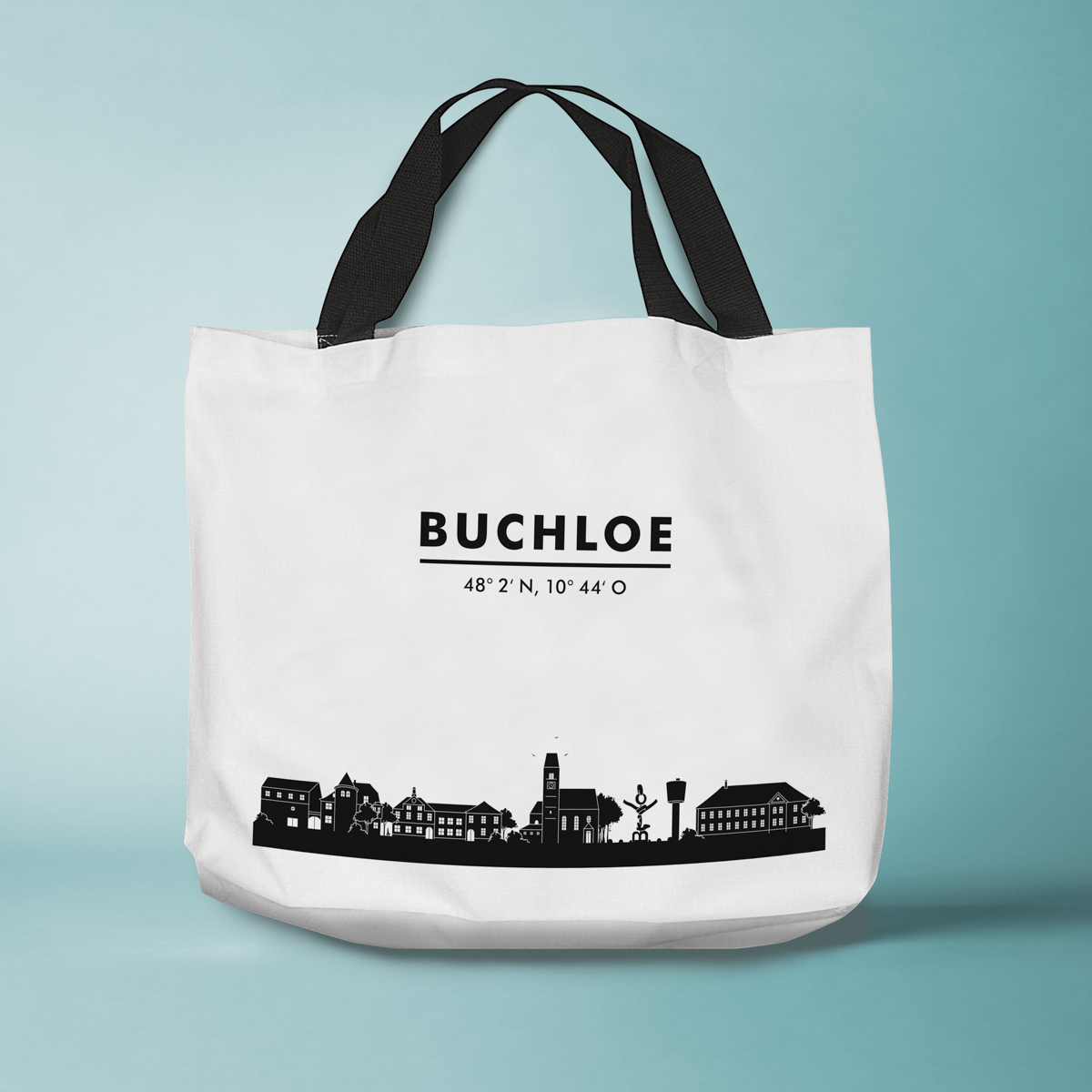 Skyline Buchloe Tasche - Silhouette  