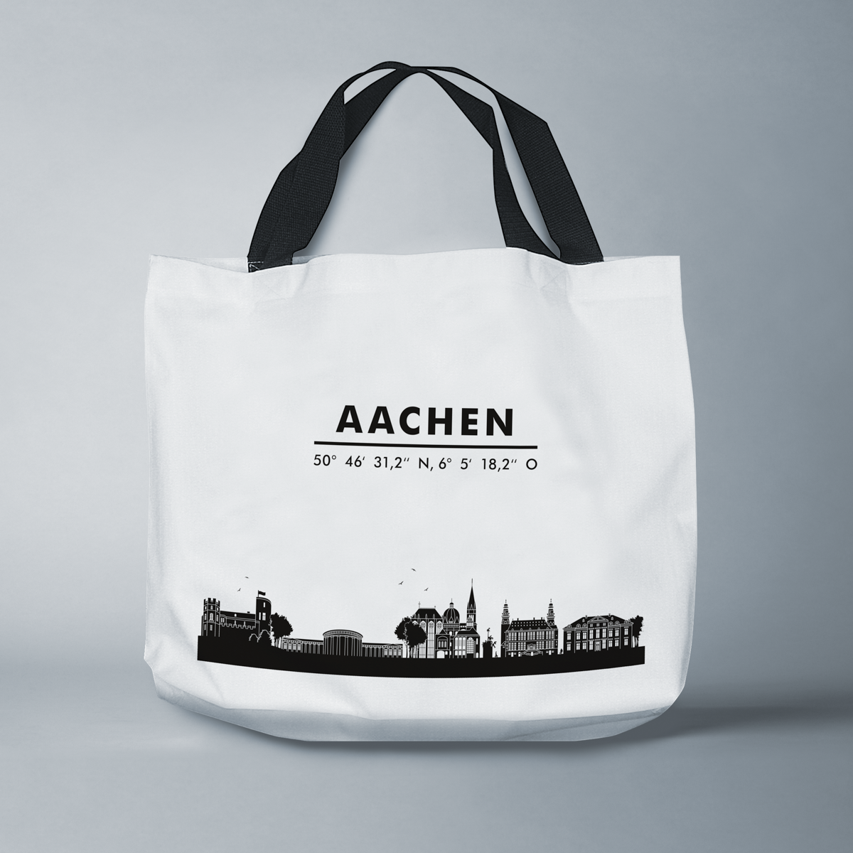 Skyline Aachen Tasche - Silhouette 